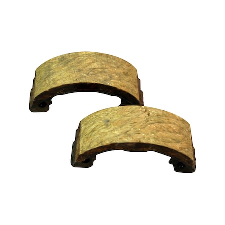 A & I Products Brake Shoe Set of Two 4.5" x4" x1" A-66905-22390